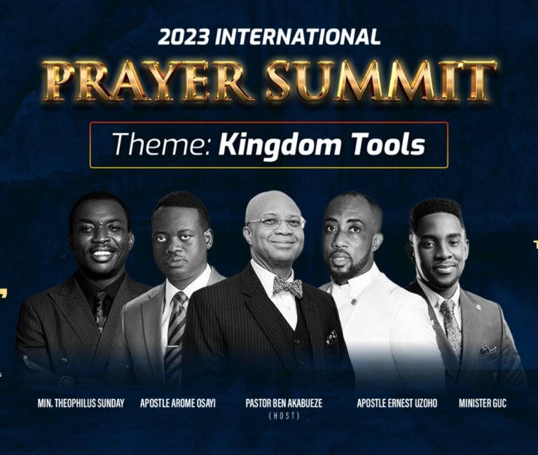 2023 INT’L PRAYER SUMMIT: KINGDOM TOOLS
