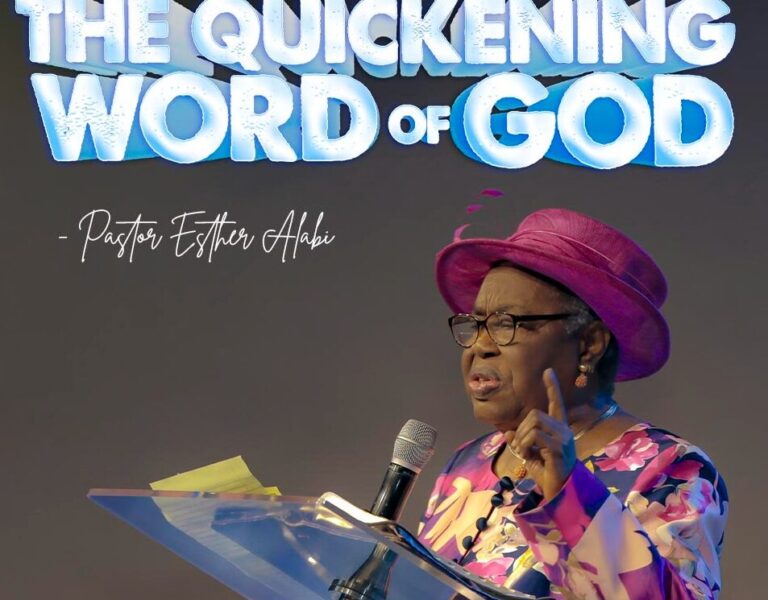 The Quickening Word of GOD | Pastor Esther Alabi |1st Service